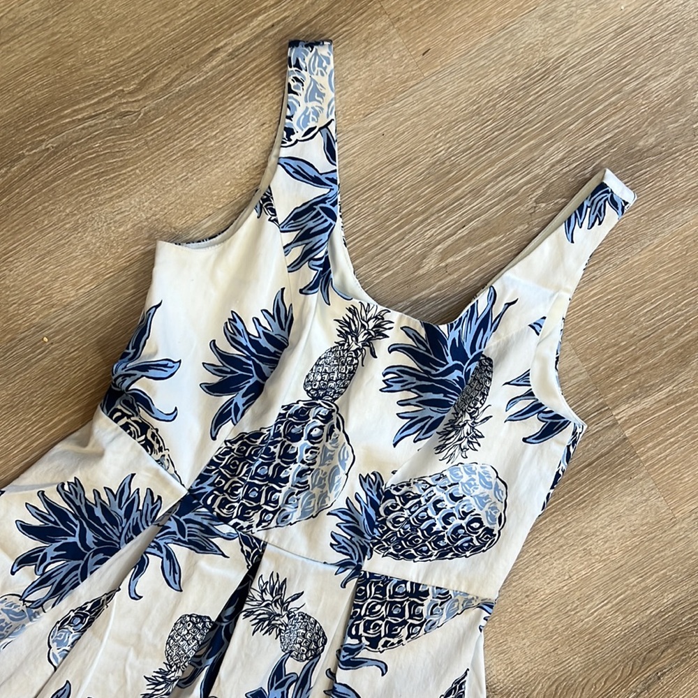 Blue Pineapple Dress - image 2